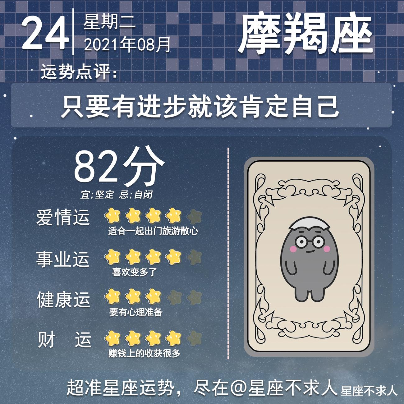 星座不求人|十二星座8月24号运势