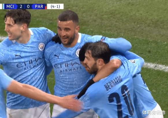 欧冠|欧冠纪录之夜！曼城2-0，2-1双杀大巴黎进决赛，内马尔耻辱4场0球