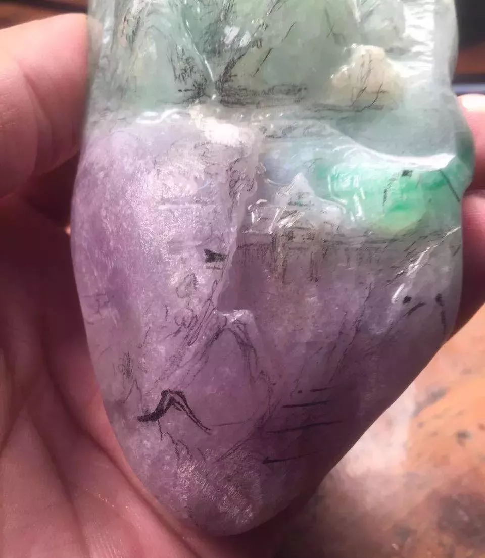 翡翠|玉赏 | 翡翠带你游山水~