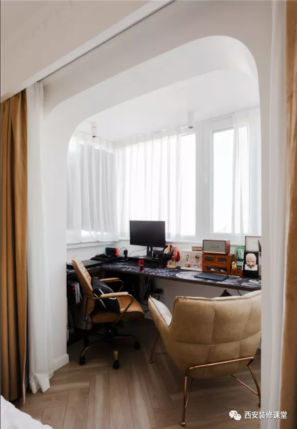 60㎡一室一厅法式小宅，两人的浪漫家