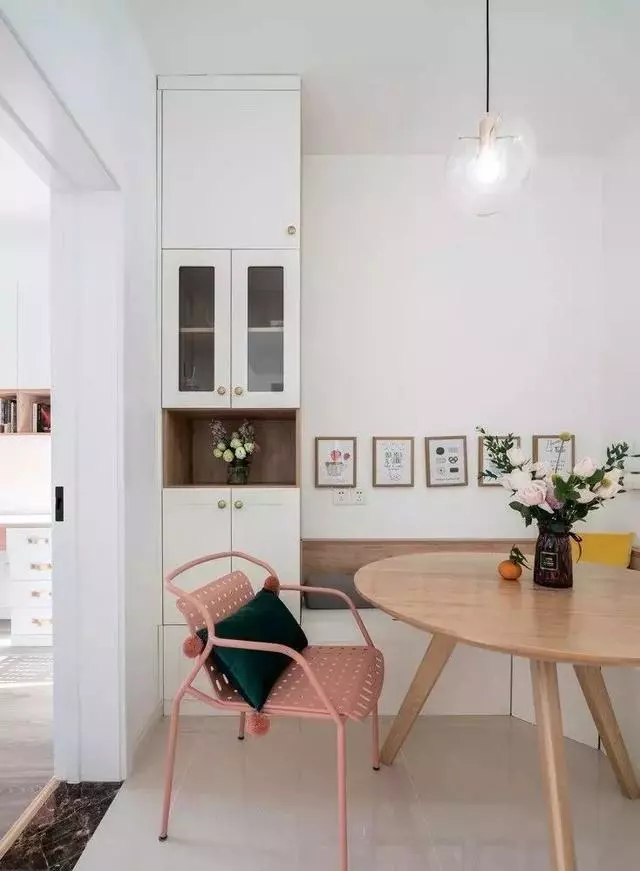 63平北欧风格小户型装修，清新唯美的配色太美了