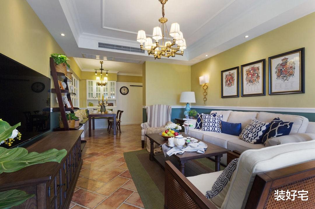 设计师|色彩塑造温馨之家，塑造不一样的美式风，仿佛身处童话之中