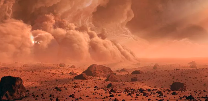 科学家 通信被全频段阻塞干扰，“天问一号”已失联，火星上发生了什么？