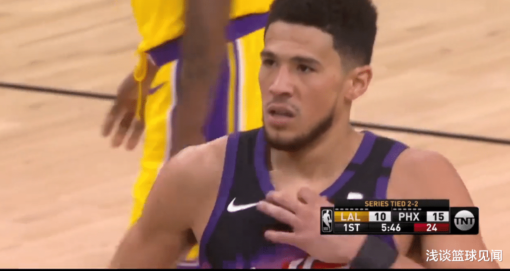 湖人队|湖人轰然崩塌遭30分屠杀,34+6双枪打爆湖人,太阳半场让对手屈服