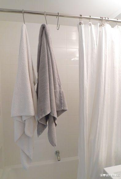 不管你信不信,卫生间淋浴区上面多加上1根杆,用起来真的不错