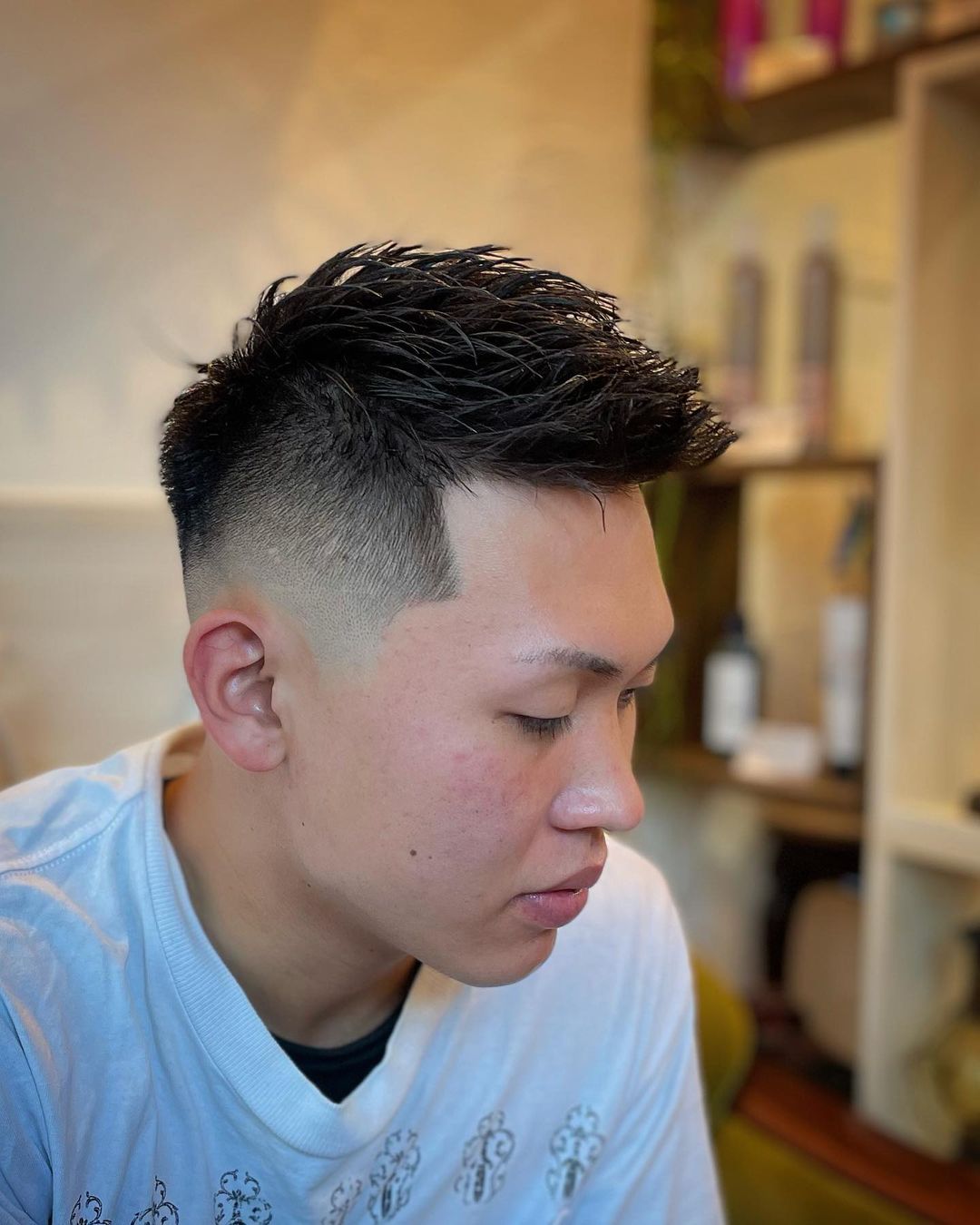发型 男士发型剪剪烫烫，就是不一样，没想到这么帅