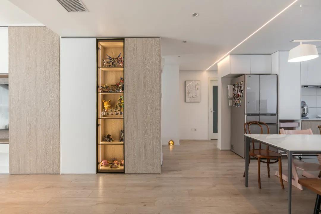 二胎家庭原木风日系亲子宅，全屋定制柜，空间多到用不完