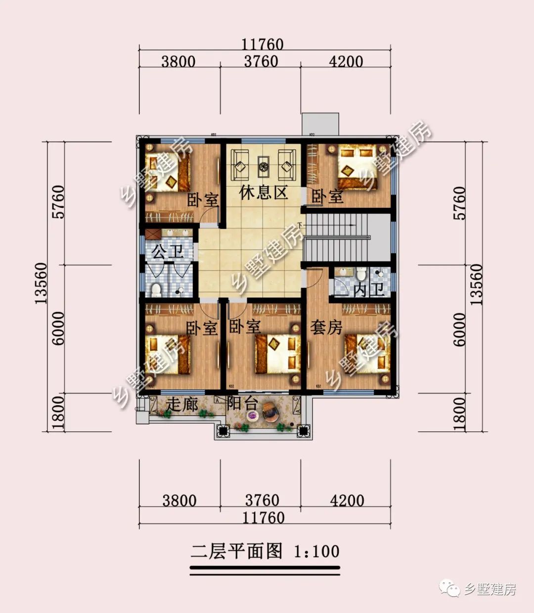 享受生活从盖房开始,精致二层小洋房,合理布局好设计