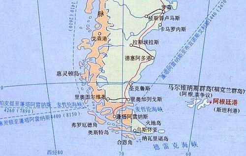 |火地岛为何分属阿根廷和智利？