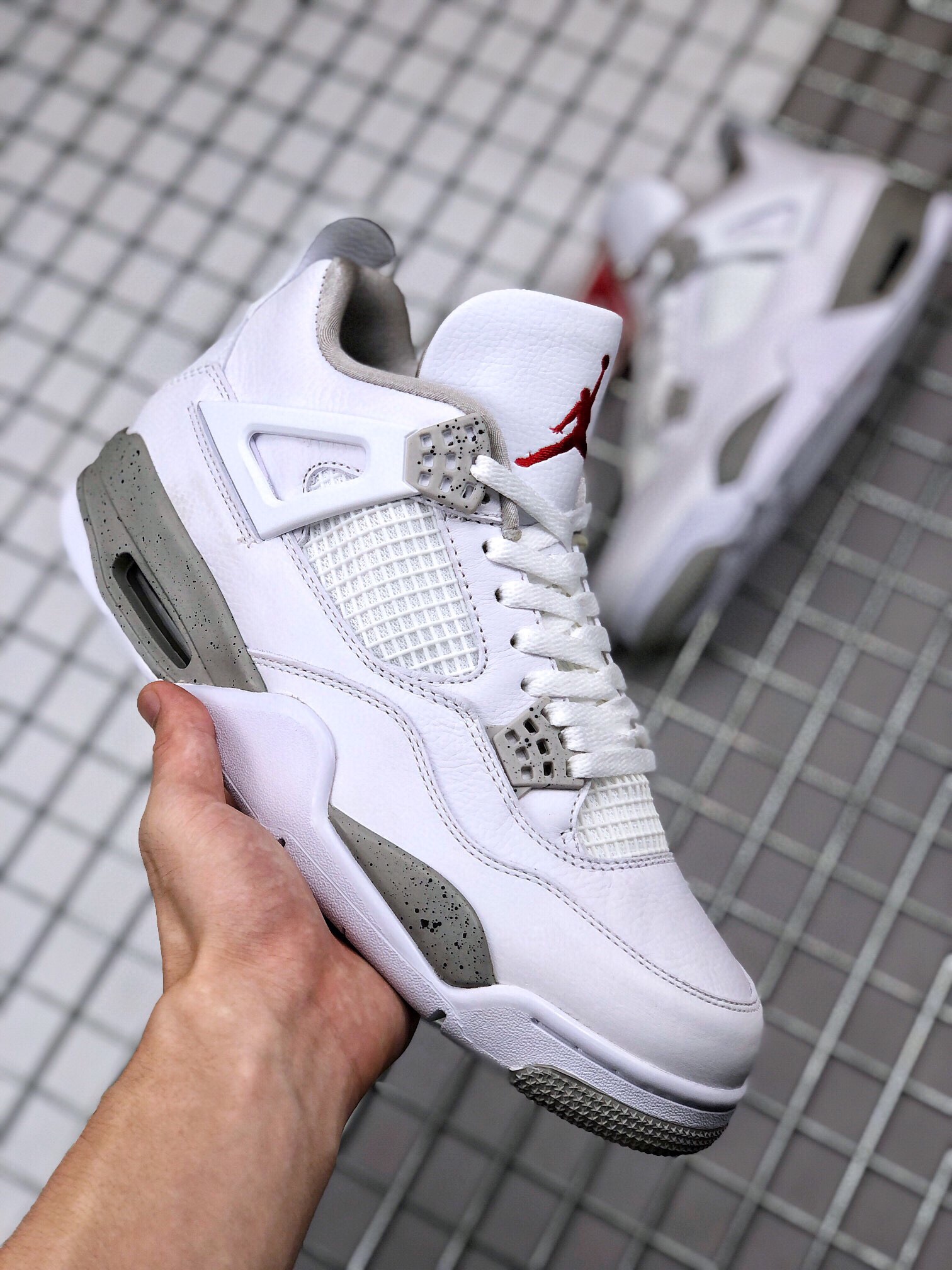莆田鞋匠|Air Jordan 4 “White Oreo”白奥利奥
