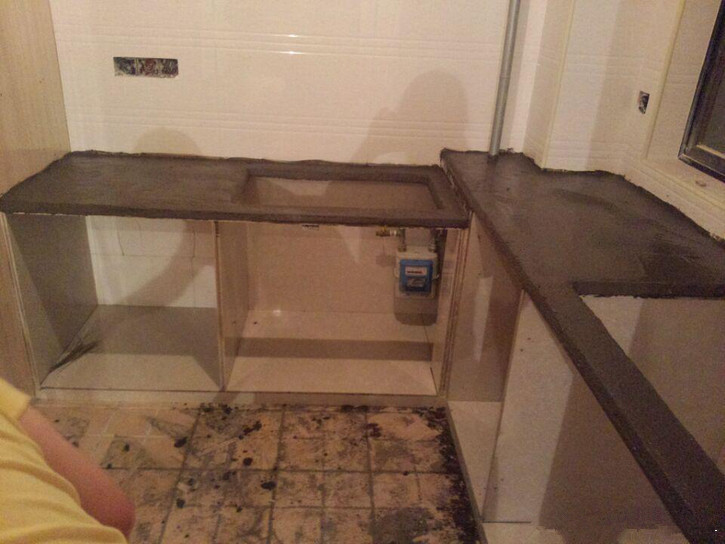 嗮嗮我家的砖砌橱柜,耐用又实惠,婆婆说可以用几十年!