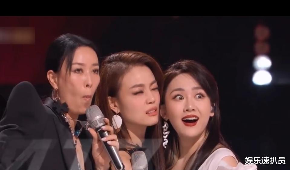 张柏芝|张柏芝五公独白太感人,三轮比赛仅唱一首歌,德不配位难以成团