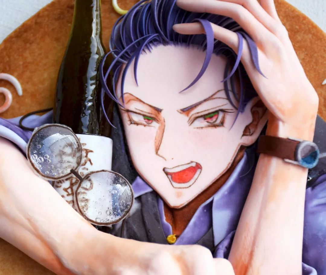 小姐姐|日本小姐姐做出3D动漫蛋糕,比手办还精致!根本舍不得下口