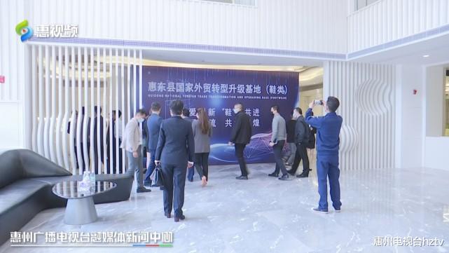 惠东|鞋企再升级！惠东县国家外贸转型升级基地（鞋类）工作站揭牌