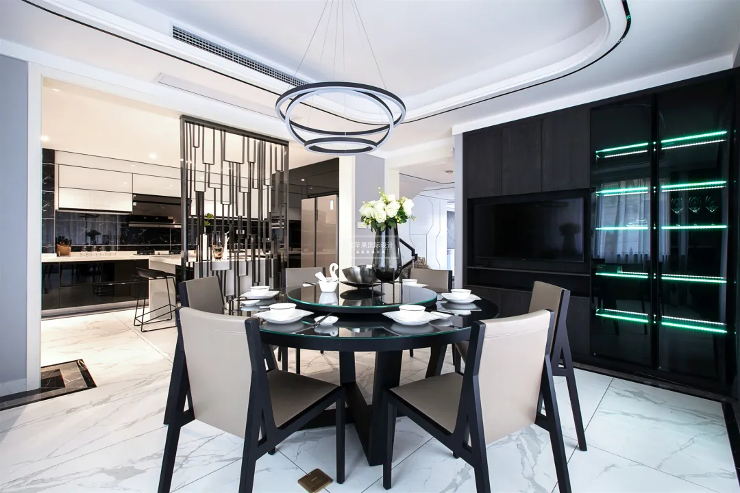 400㎡现代别墅设计，黑白相映，气质高级都市范儿！