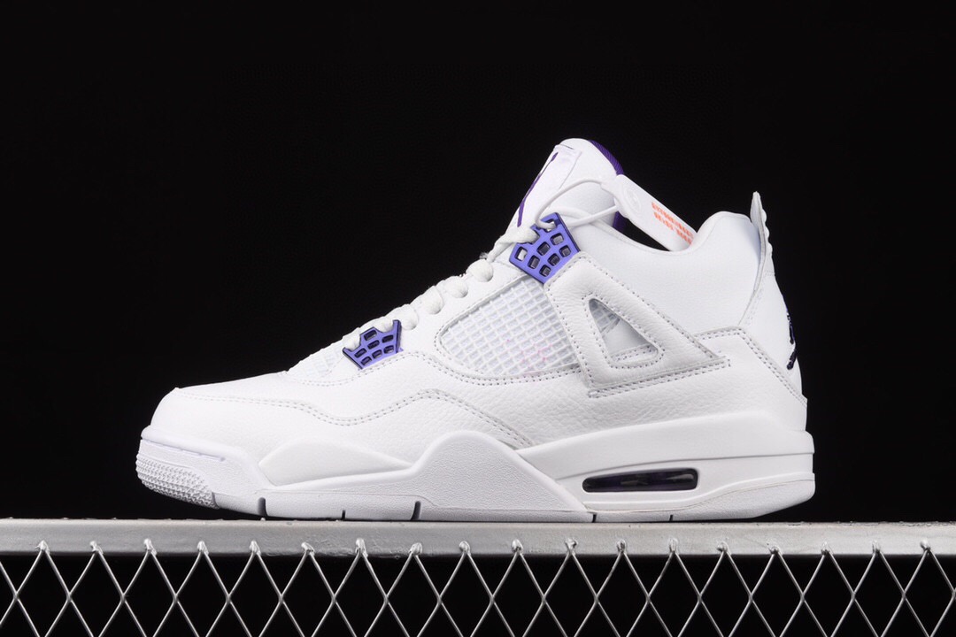 莆田鞋匠|Air Jordan 4 “Court Purple”AJ4 乔4白紫