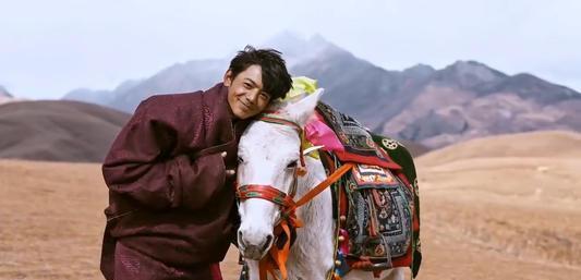 诺是八卦 丁真打工照曝光,走红前在工地刷墙挣钱,高空作业用白布当安全绳