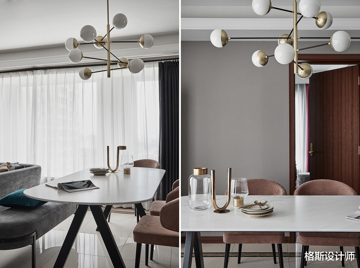 90后极简风格的家,148㎡横厅设计,色调搭配好高级,太喜欢了