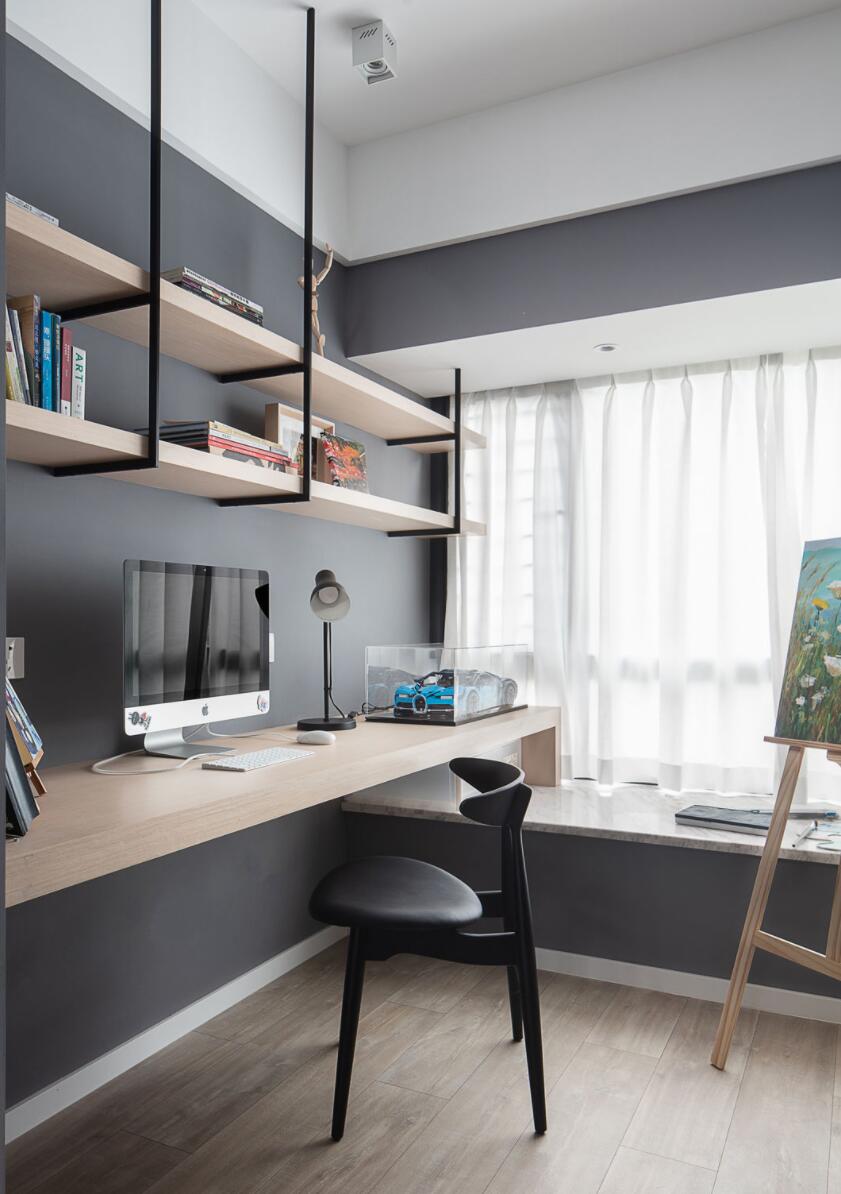 小拾谈装修|看了她89㎡新家，才知道没有“丑户型”，一进门就感觉很高级