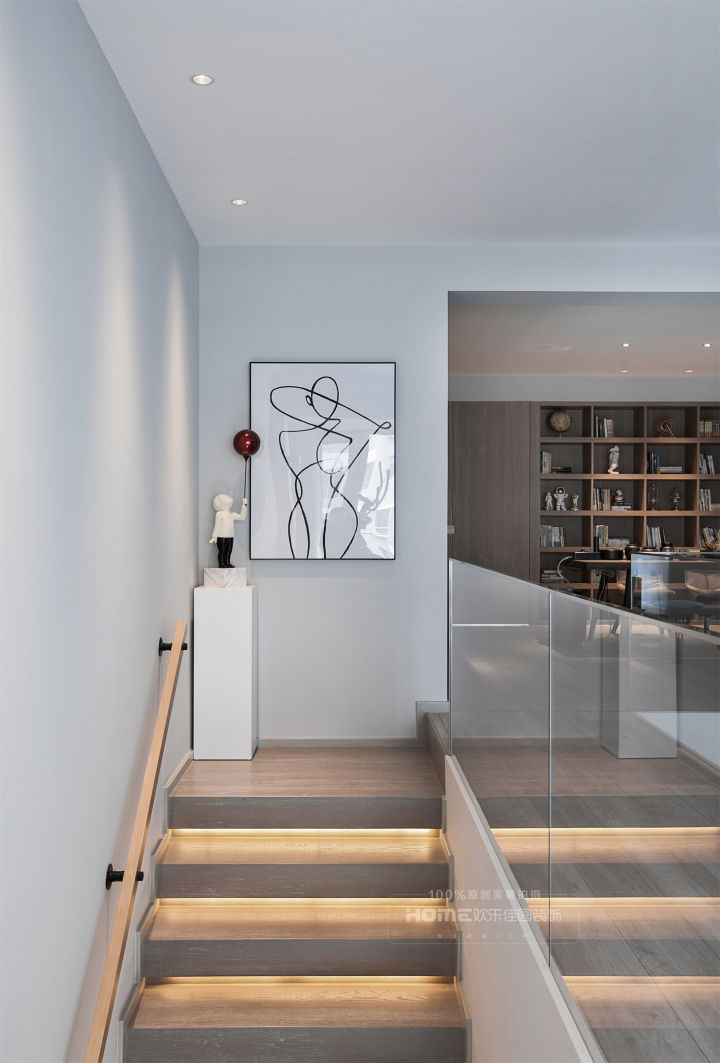 |300平现代简约复式，楼梯改造方案绝了