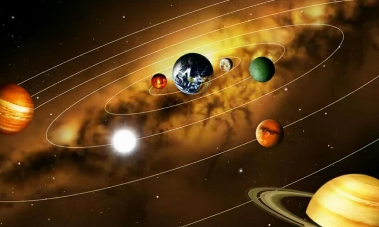九星连珠是怎么回事?九大行星在太阳一侧呈一条线