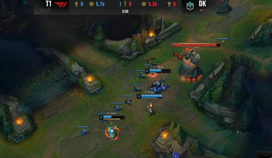 暗黑破坏神2|盲僧成功抢下大龙扭转乾坤，T1稳扎稳打扳回一城