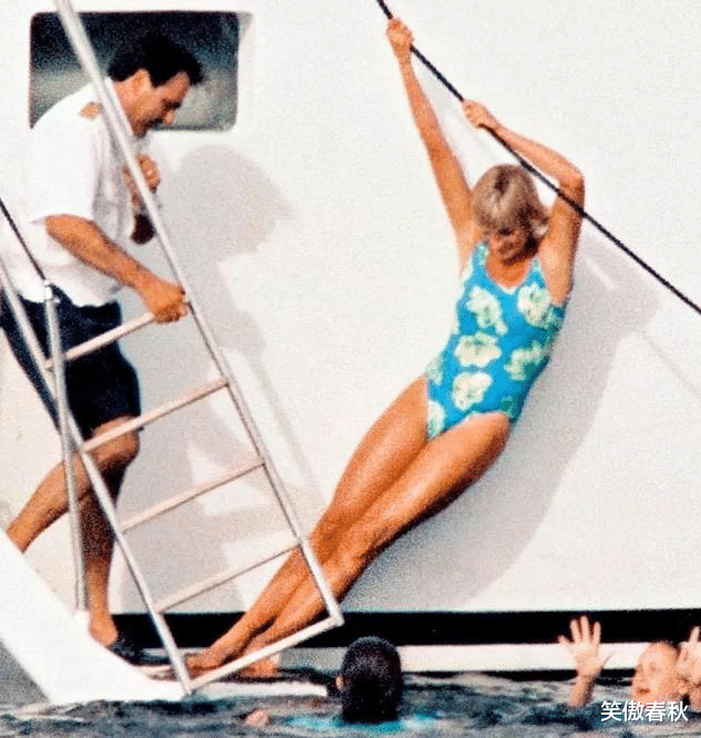 戴安娜|38年前，戴安娜挺肚子和查尔斯戏水，现换成一身赘肉的卡米拉