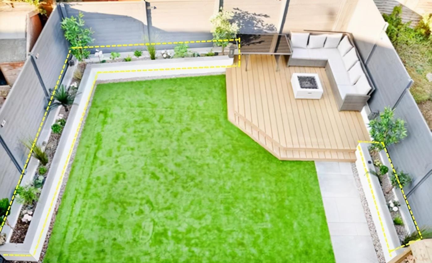 如果我家有个院子,绝对也在院墙下砌个花圃,高40公分精致好打理