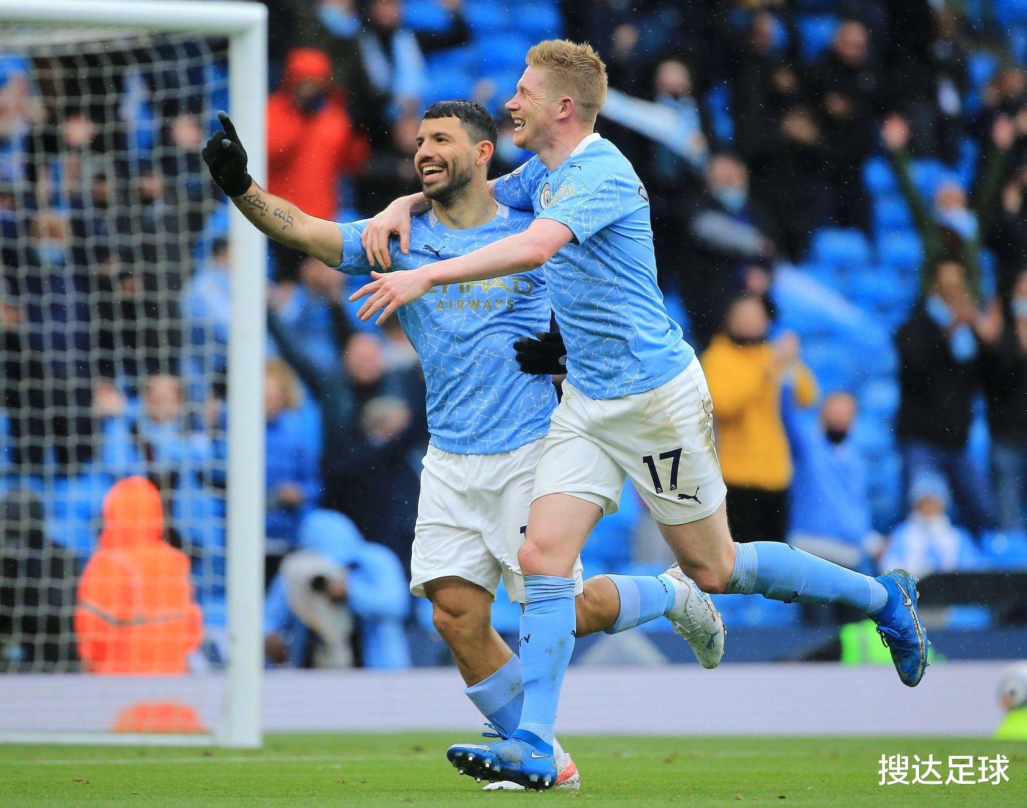 阿圭罗|英超催泪一幕！阿圭罗5分钟轰2球+创英超历史纪录，瓜迪奥拉哭了