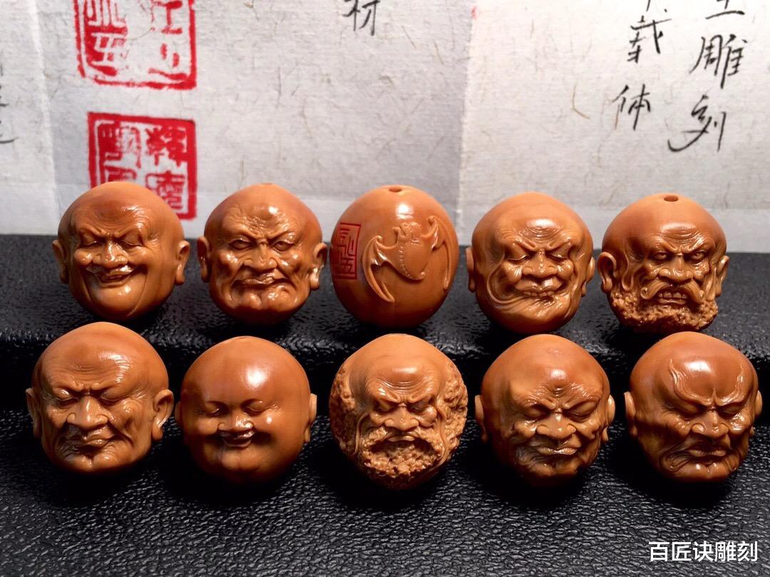 橄榄核|百匠诀核雕丨橄榄核为什么要多刷？到底是在刷什么？