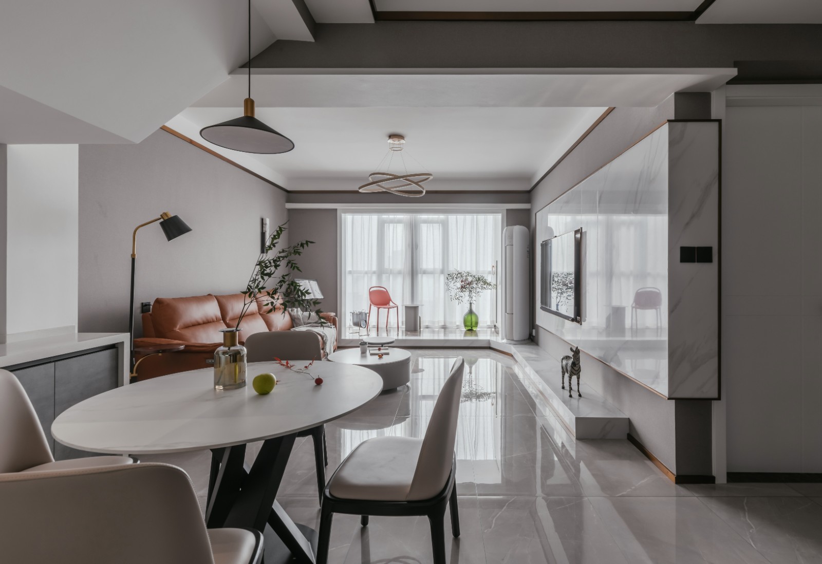 原本我不想选流行大众灰，但看完这套刚完工的新房，我改观了！