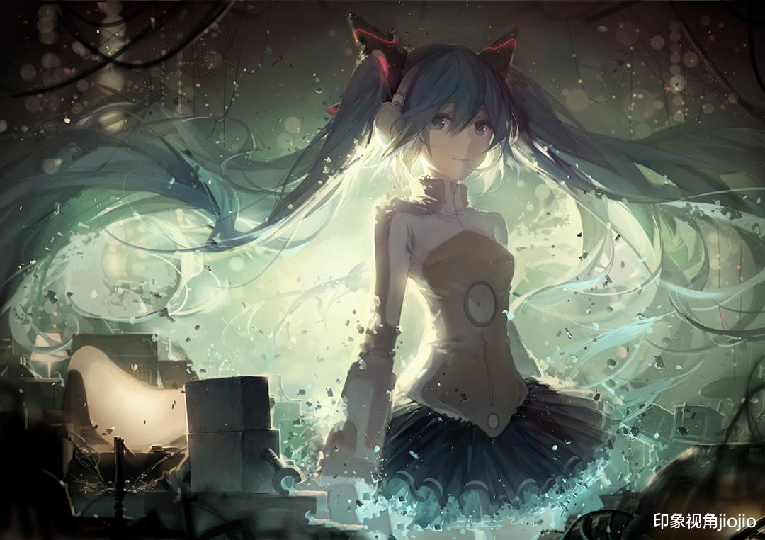 同人|二次元日系风格的同人少女插画，给人一种清澈华丽的透明感