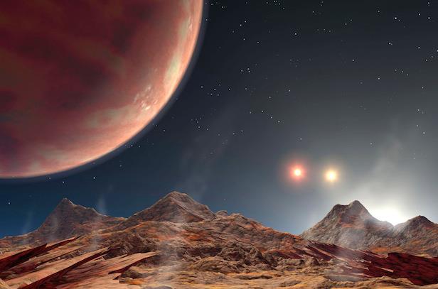 在巨星系中发现的系外行星挑战了我们对行星形成的思考
