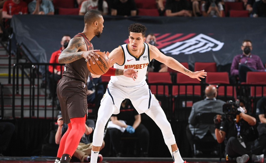 开拓者队|拒绝抢七！掘金4-2开拓者，约基奇36+8+6，安东尼利拉德42分