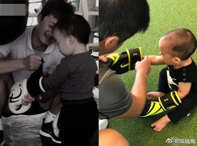 谢楠|谢楠吐槽小儿子钓鱼像?作法?，2岁吴虑留长发似女孩，性子像爹