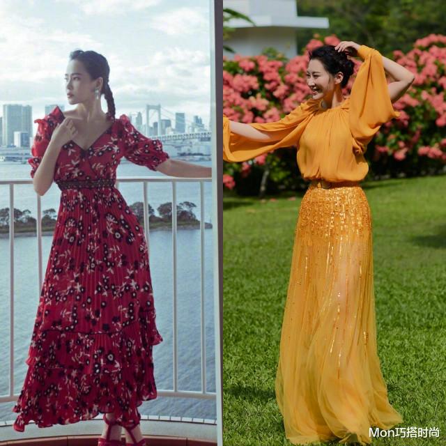Mon巧搭时尚|美人从不迟暮！看50岁+姐姐的温柔“暖色系”穿搭，美得惊艳时光