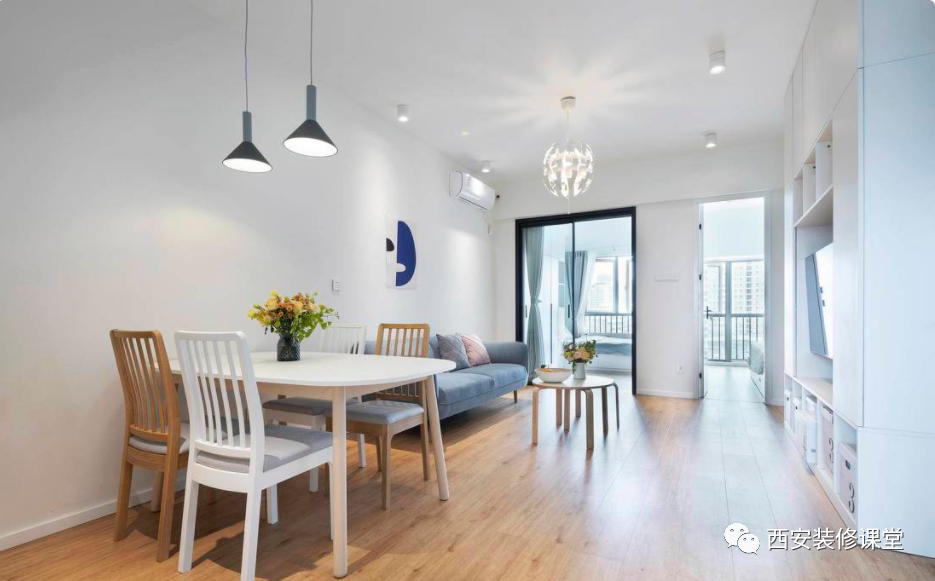 |90㎡不吊顶不要造型,小两口务实新家