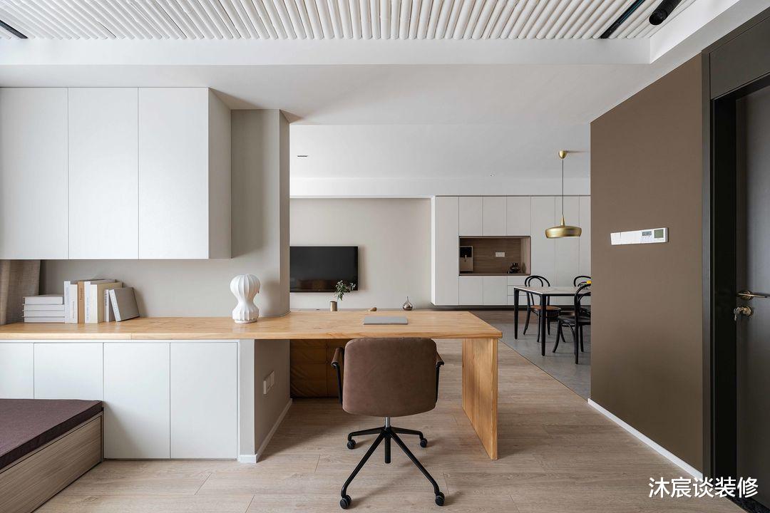 沐宸谈装修|他大胆拆掉家里5面墙，全屋简洁大方还很实用，干净清爽太宜居了