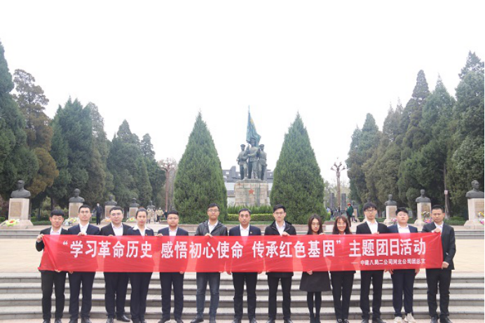 掌中石家庄 中建八局二公司河北公司组织开展主题团日活动