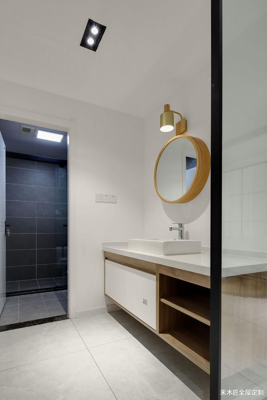 禾木匠全屋定制 90㎡超强收纳设计，套二变套三，营造简约宜居氛围！