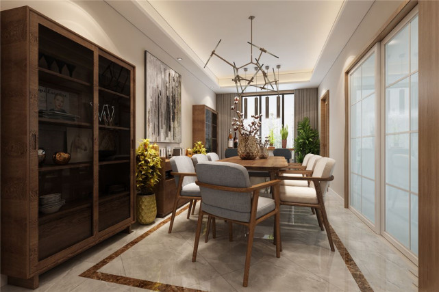 143平简约四居室,不仅实用还有精致与个性