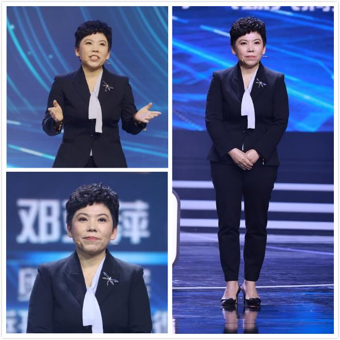 BiuVogue|\＂乒坛女皇\＂邓亚萍气质太高级，穿西装大方沉稳，真可靠