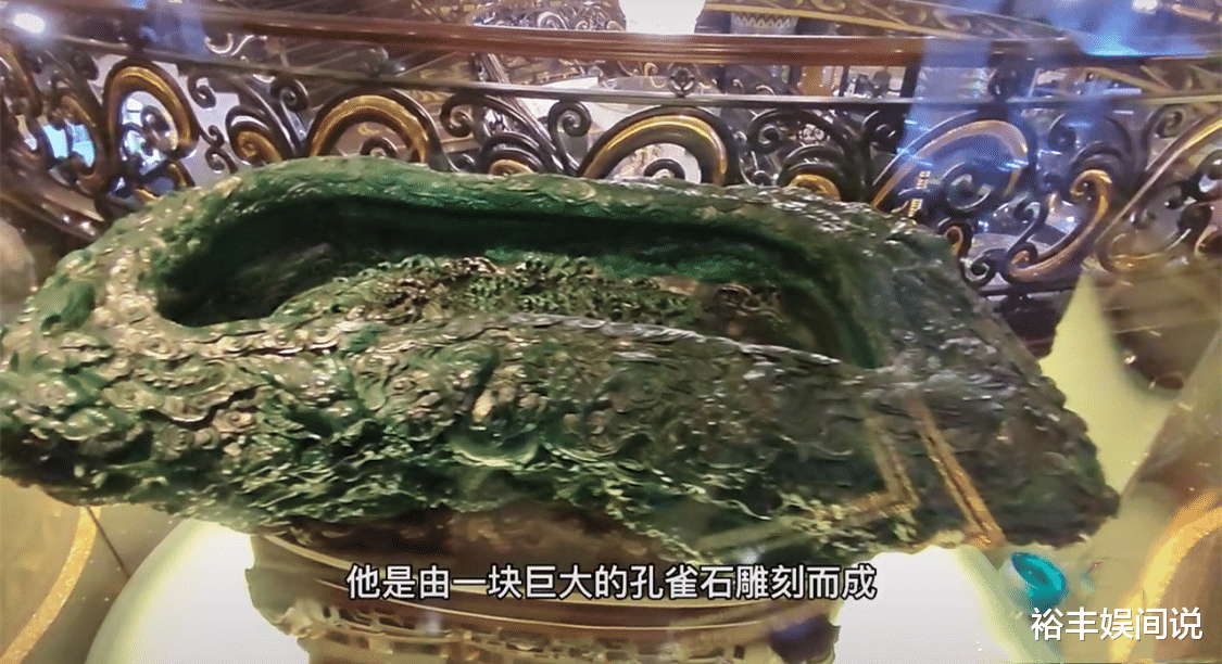 雕刻|实拍何鸿燊顶级收藏品，花熏由2000公斤玉石雕刻，玉龙船长2.1米