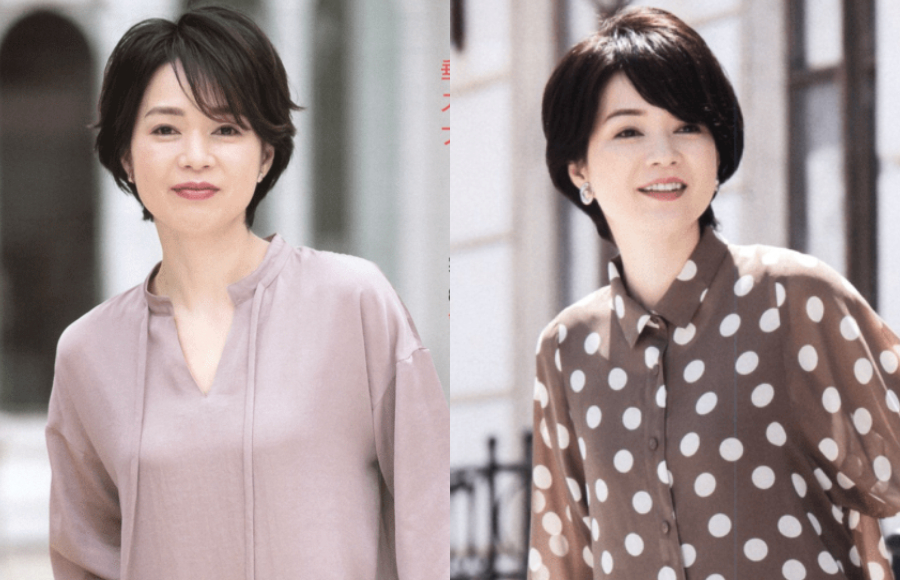 发型|四五十岁的女性换发型，与其为了减龄去装嫩，不如优雅知性显高级