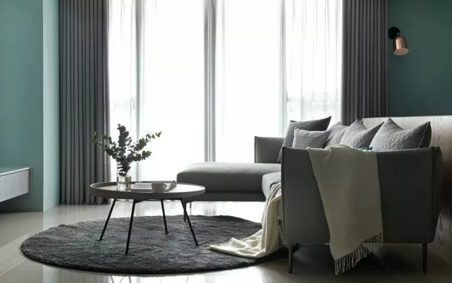 120㎡现代简约风,客厅+书房一体化设计,让你多出一个房间!