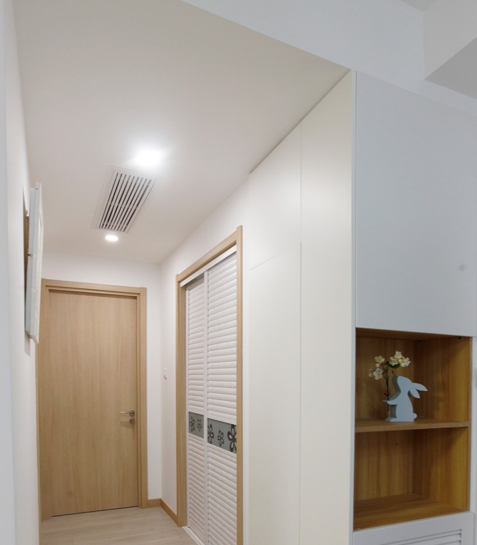 我在电视墙上做个“小改动”，沙发“藏入”墙！电视柜都不用了！