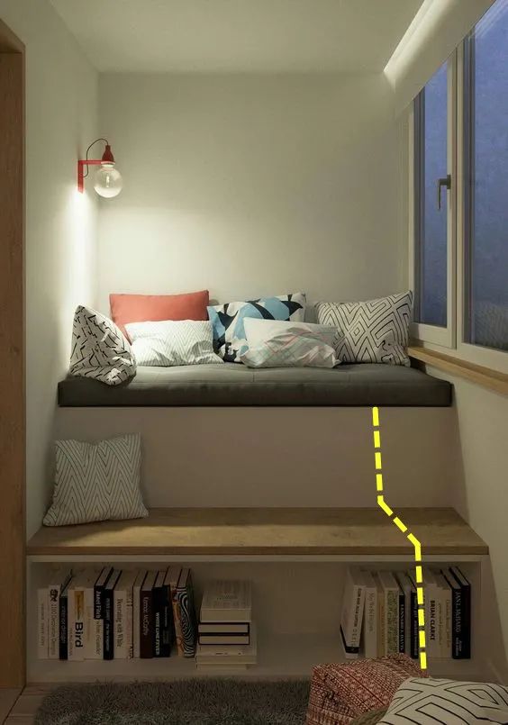 时尚装修设计大全|阳台打柜子还不如打卡座,一层又一层,既能休闲又能储物,多好!