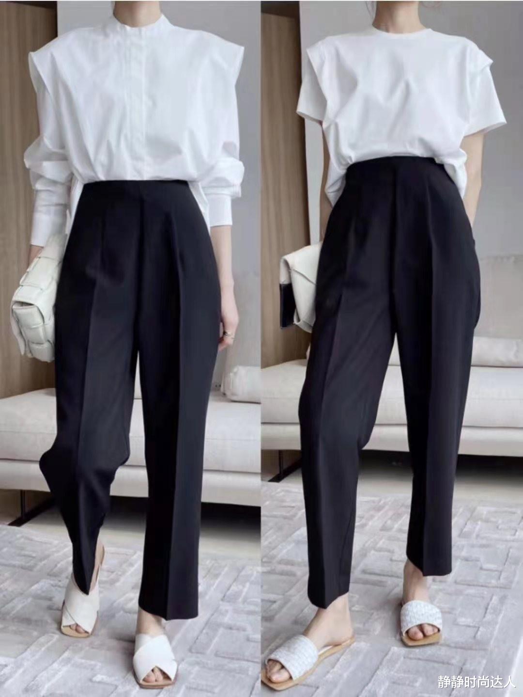 静静时尚达人|职场女性少穿西装!夏天学“简约通勤装”搭配,舒适有气质
