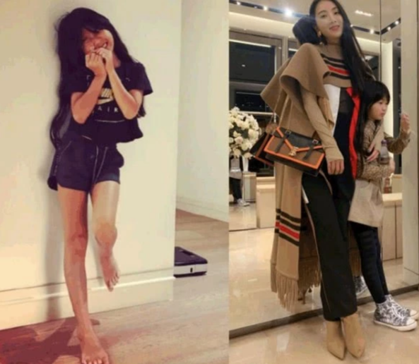 grace|曹格女儿已成大姑娘，没了刘海后的颜值，这长相我没看错吧？