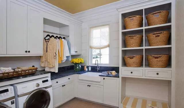 卫生间放不下洗衣机？设计师：这6个地方其实都能放，很多人想不到
